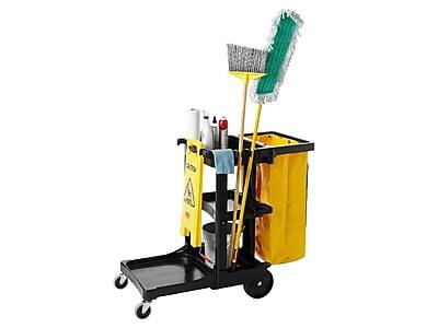 Alt View 4. RubberMaid - Rubbermaid Commercial Products Safety Awareness Floor Sign, Yellow (FG611200YEL) - Yellow.