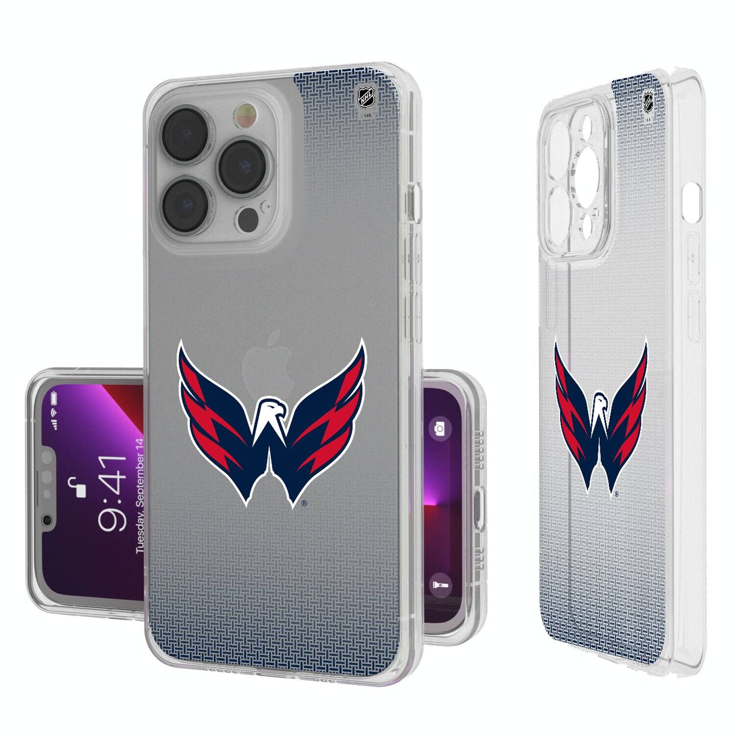 Keyscaper - NHL - Washington Capitals Linen Logo iPhone Clear Case - 13 Pro - Multicolor price history on PriceWatchPro