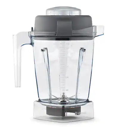 Front. Vitamix - 48-ounce Blending Container - Clear.