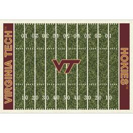 Imperial - Virginia Tech Hokies 5'4'' x 7'8'' Home Field Rug - Black