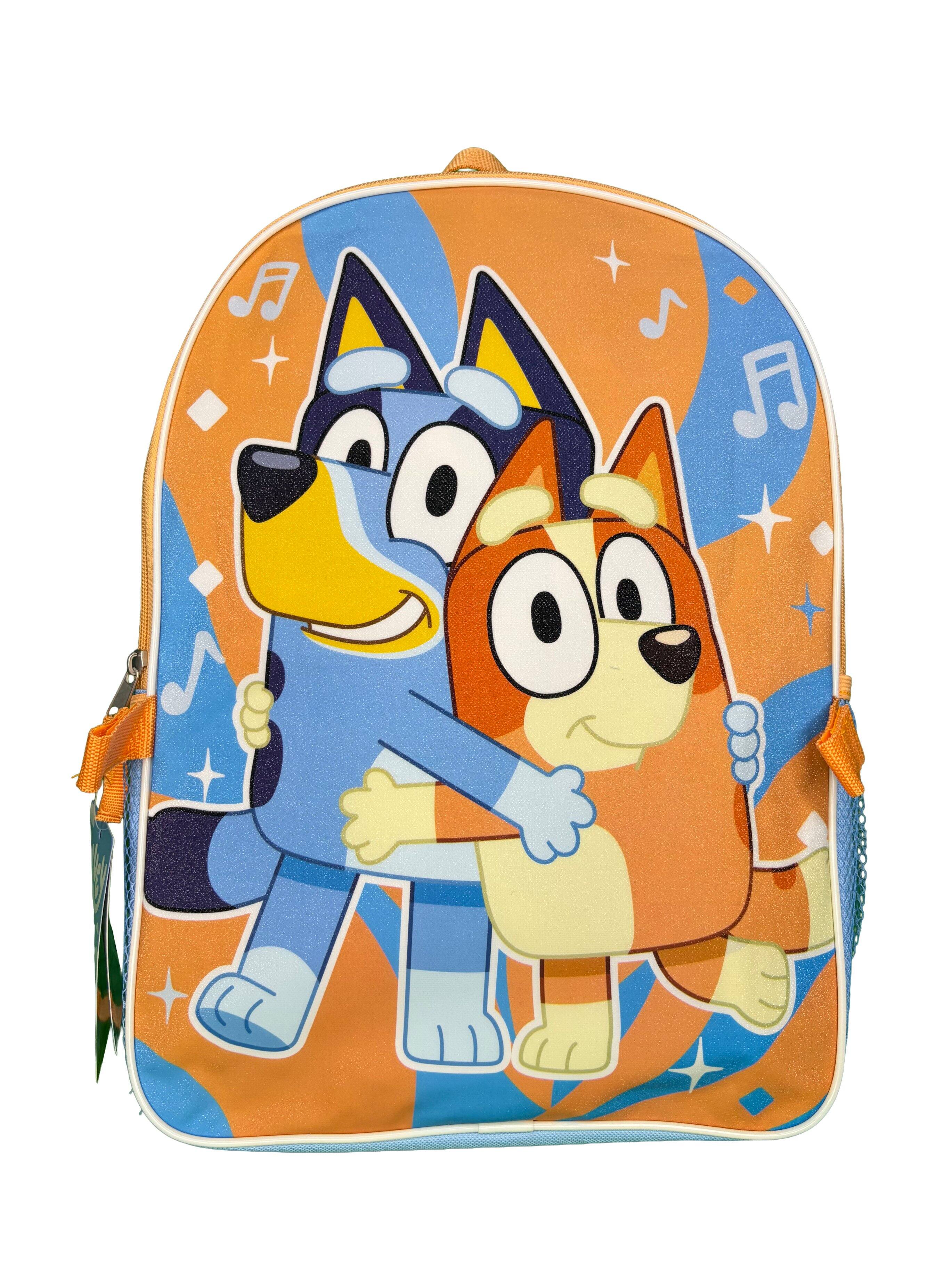 Alt View 2. Disney - Bluey and Bingo 16" Backpack for School with Rectangular Lunch Bag, for Kids - Assorted Pre-Pack.