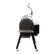 Alt View 18. Weber - SmokeFire EX6 (2nd Gen) Wood Fired Pellet Grill - Black.