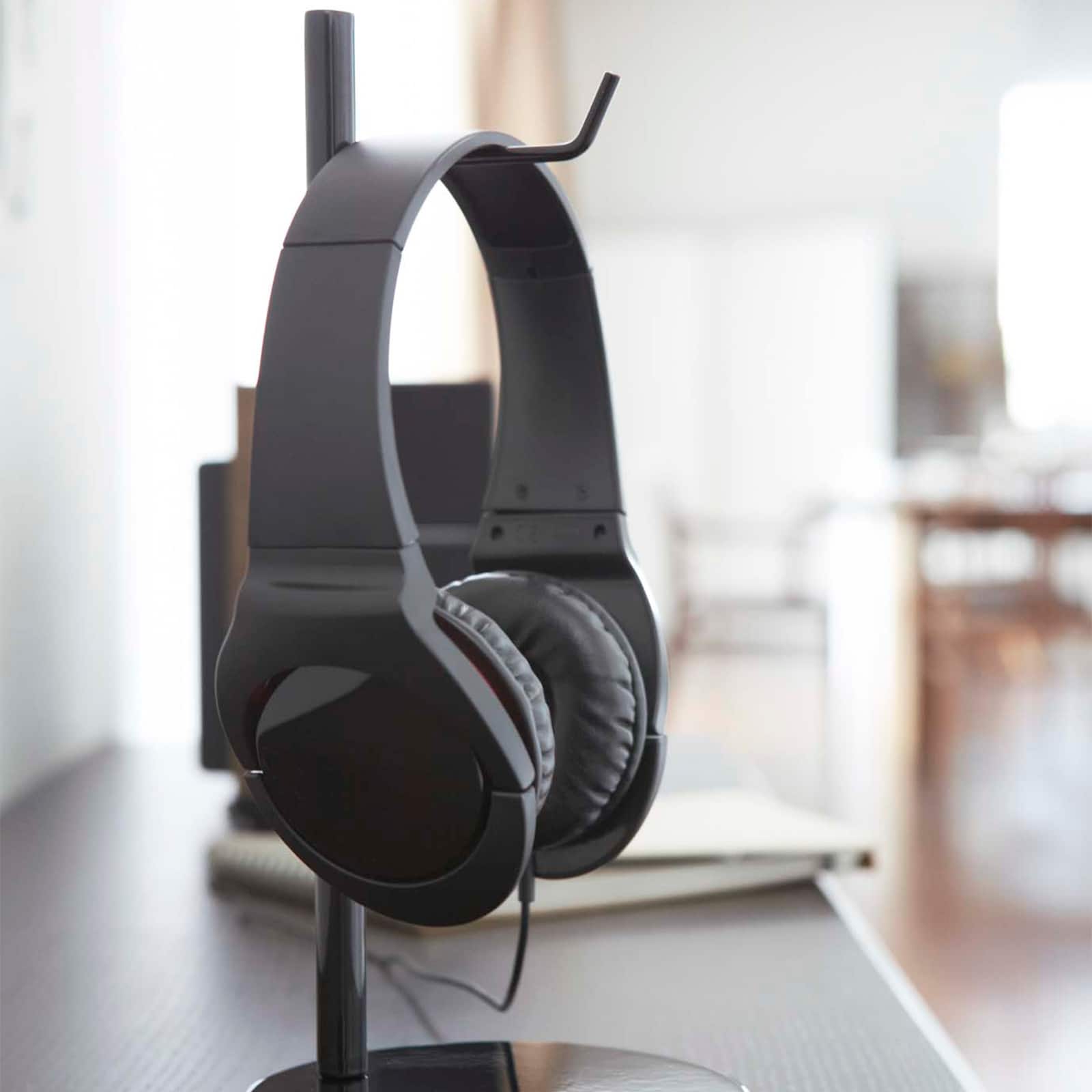 Front. Yamazaki Home - Headphone Stand - Steel.