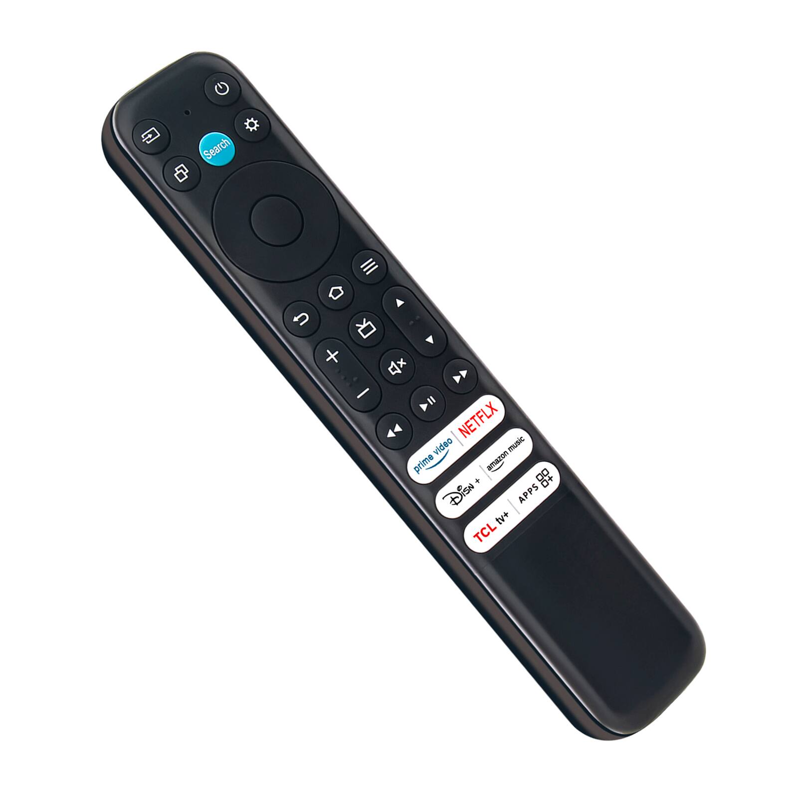 Search  
III A U Y + 4x I II <4  
NETFLIX video music prime amazon +  
DisN ISN APPS + tv+  
TCL