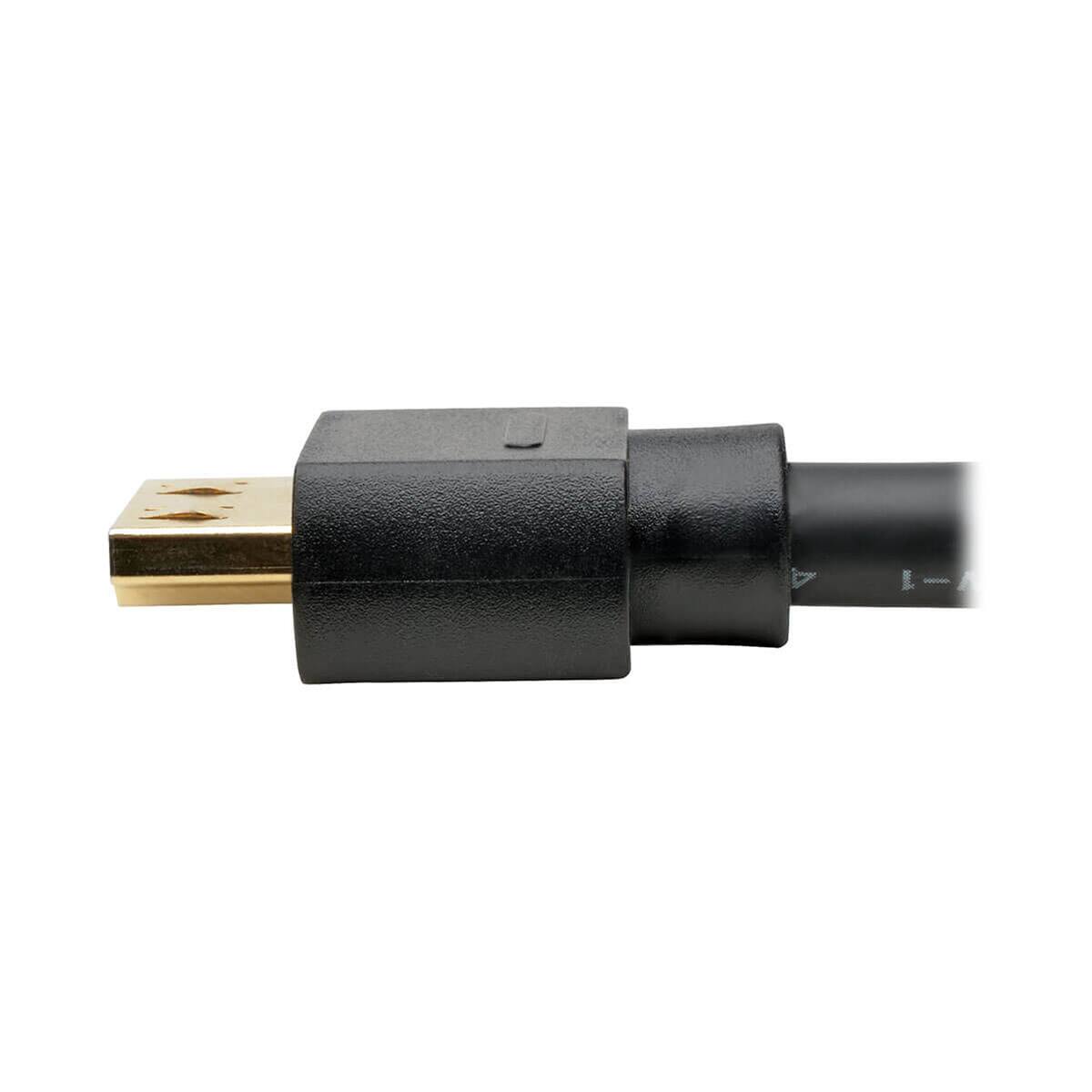 Alt View 5. Tripp Lite - Tripp Lite 6' 4K DisplayPort 1.2 to HDMI Active Adapter Cable, TAA, Black.
