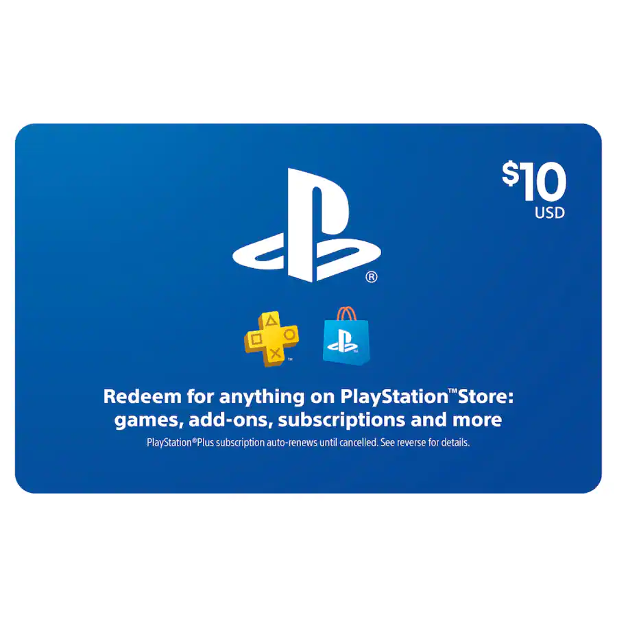 Sony - $10 PlayStation Store Gift Card