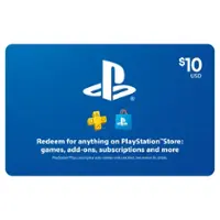 Sony - $10 PlayStation Store Gift Card [Digital] - Front_Zoom