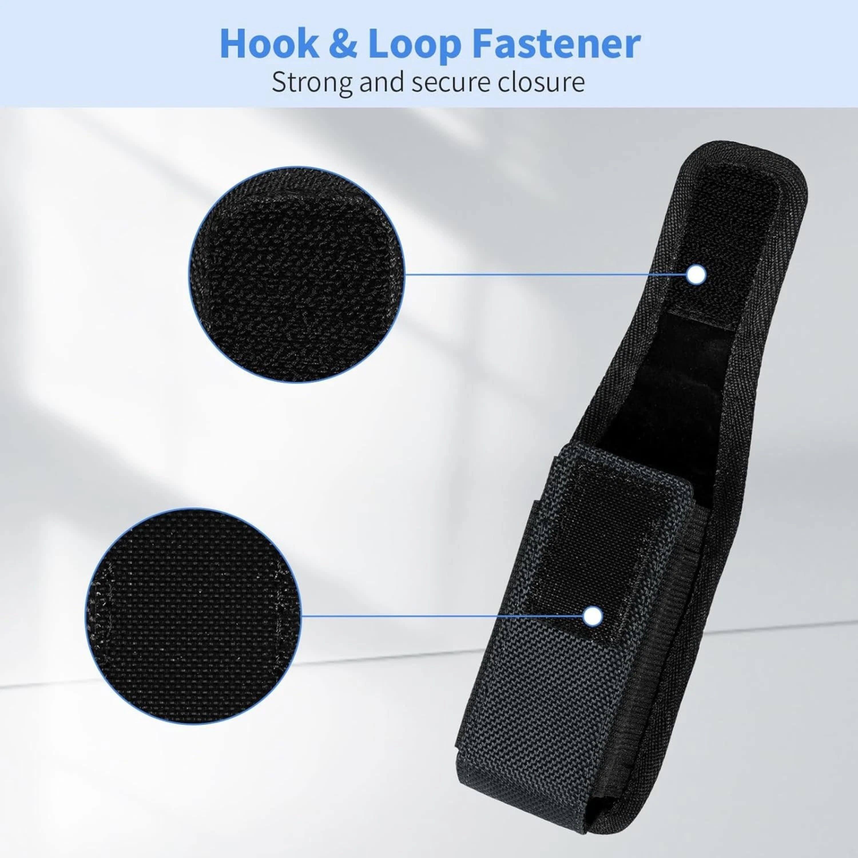 Hook & Loop Fastener  
Strong and secure closure