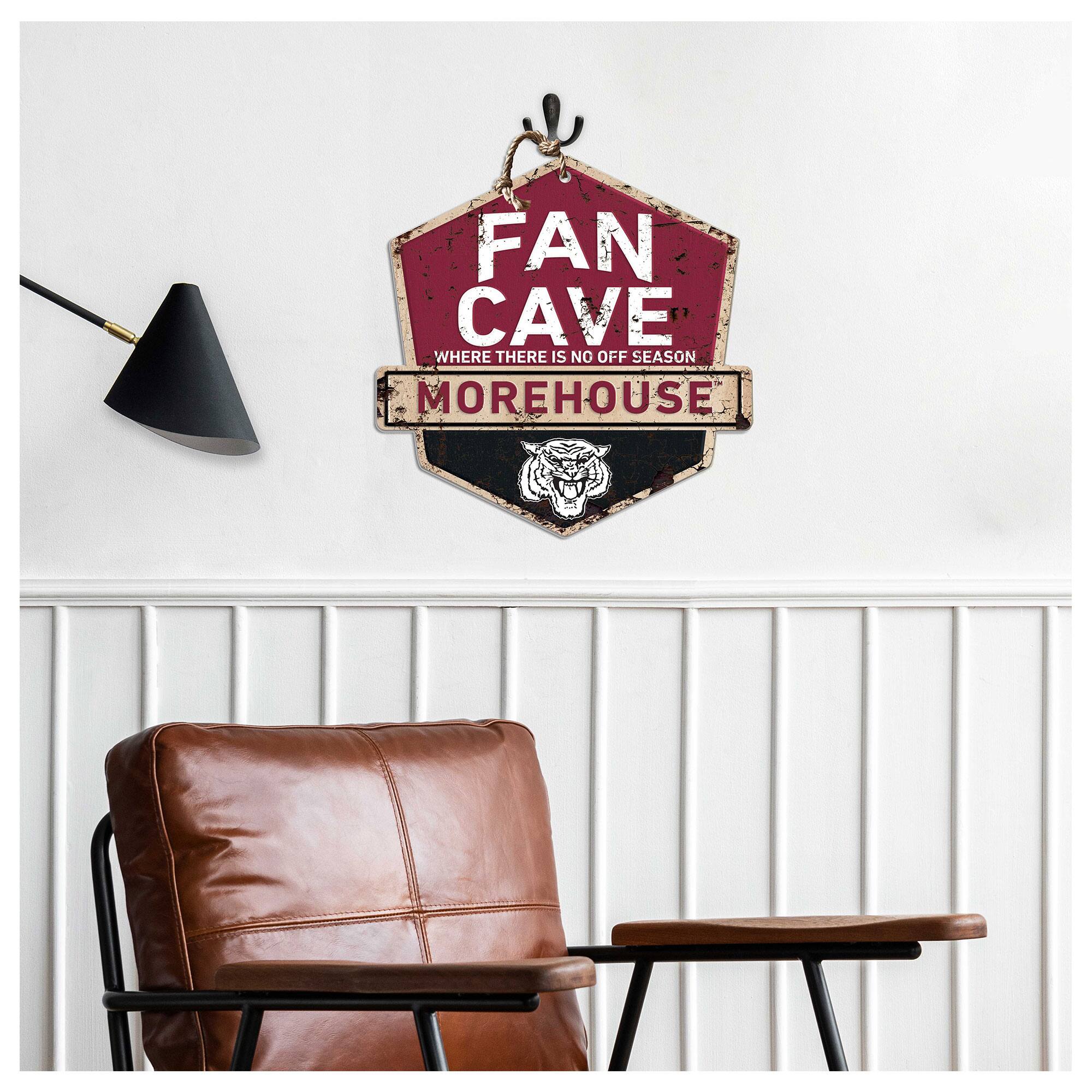 Jardine Morehouse Tigers Fan Cave Badge Sign Maroon 4941443 - Best Buy