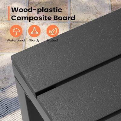 Wood-plastic Composite Board Waterproof Sturdy Natural