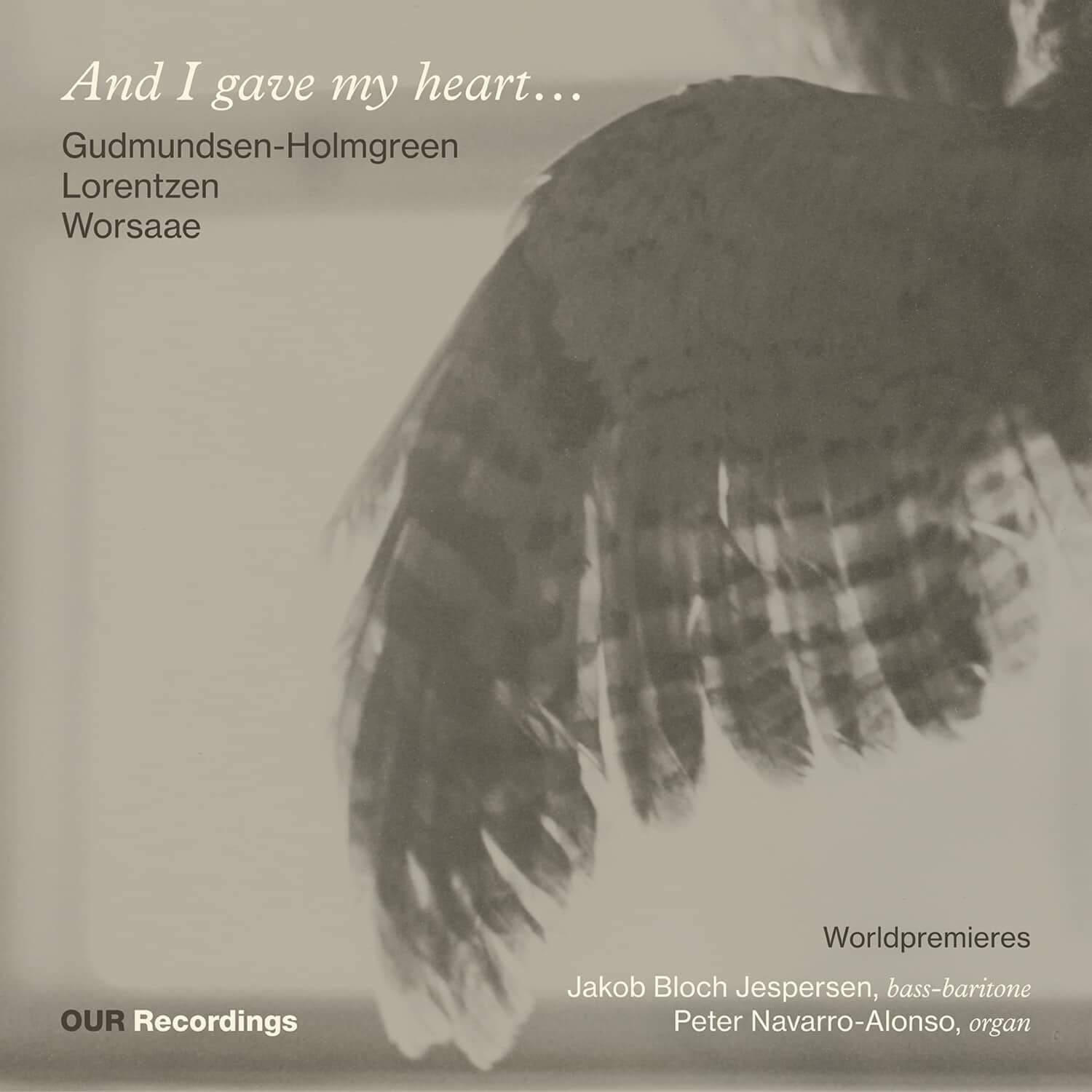 Jakob Bloch Jespersen - And I Gave My Heart – Works for bass-singer & organ by Pelle - COMPACT DISCS [CD] price history on PriceWatchPro