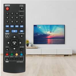 VINABTY - New AKB73896401 Replaced Remote Control Fits for LG BLU RAY DISC DVD Player BP135 BP145 BP155 BP175 BP255 BP300 - Black