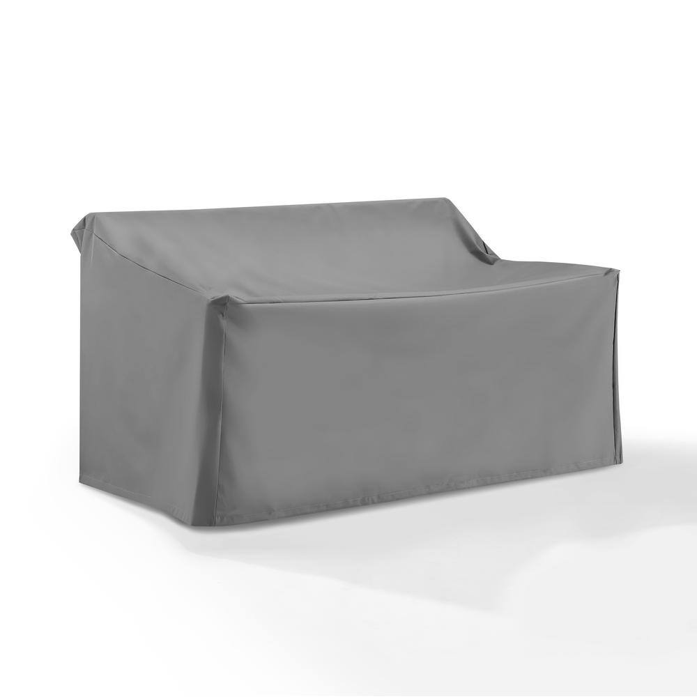 Angle. Crosley Furniture - Outdoor Loveseat Furniture Cover - Gray.