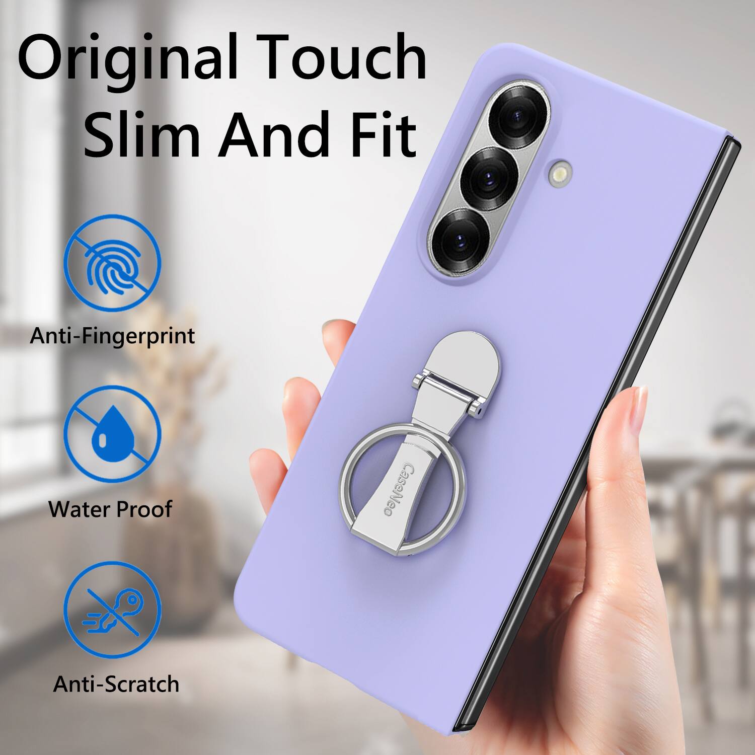 Original Touch Slim And Fit Anti-Fingerprint Water Proof Case Neo Anti-Scratch