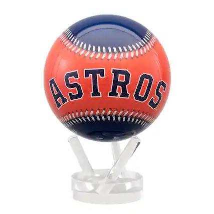 Front. MOVA - Houston Astros 4.5" Globe - Multicolor.