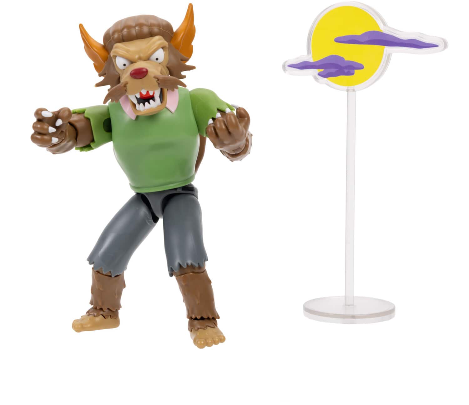Jakks Pacific - Simpsons - Treehouse of Horror Werewolf Ned Flanders Deluxe 5 inch Figure - COLLECTIBLES - Multicolor price history on PriceWatchPro