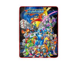 Toynk - Mega Man X Fleece Throw Blanket | 45 x 60 Inches - Blue