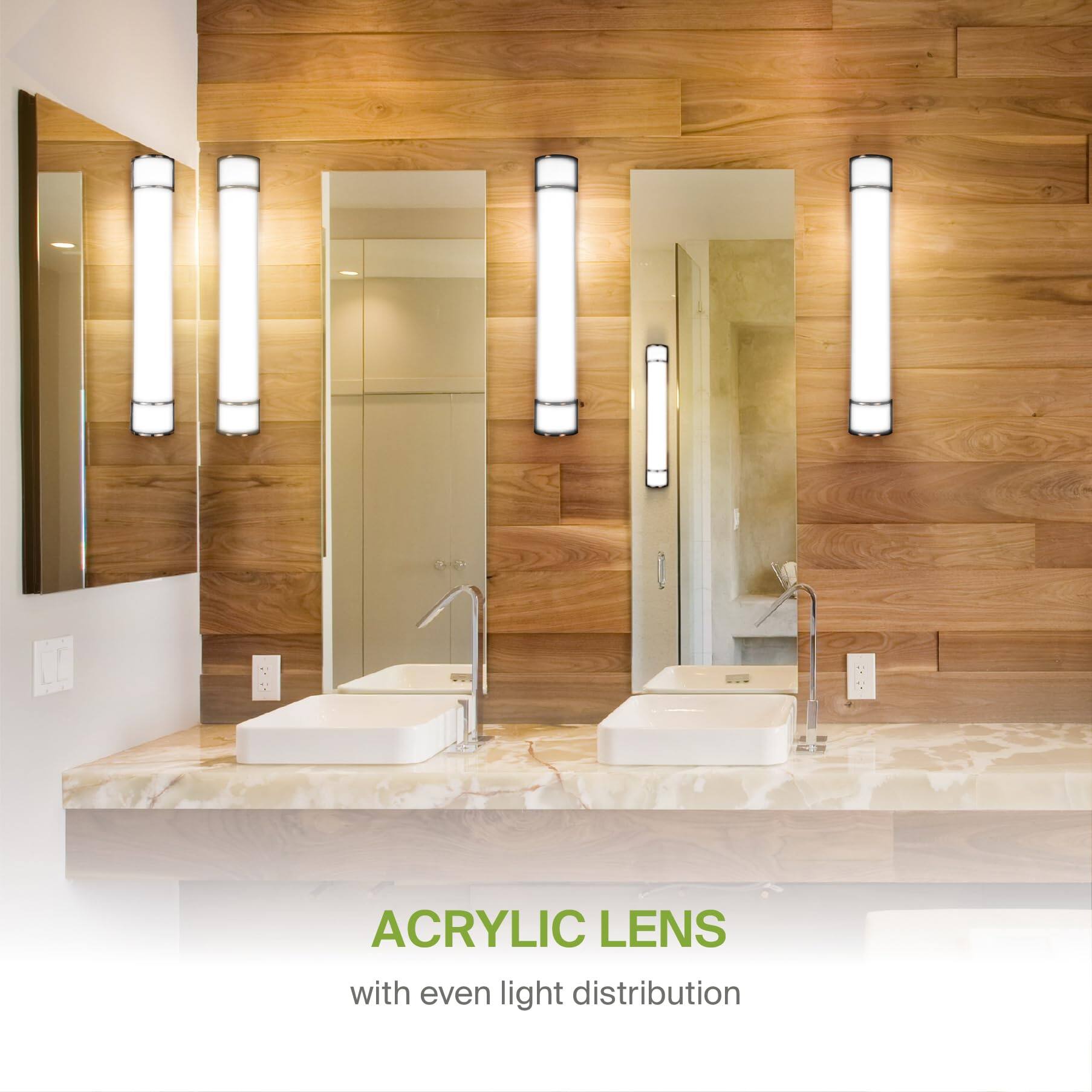 ACRYLIC LENS  
with even light distribution
