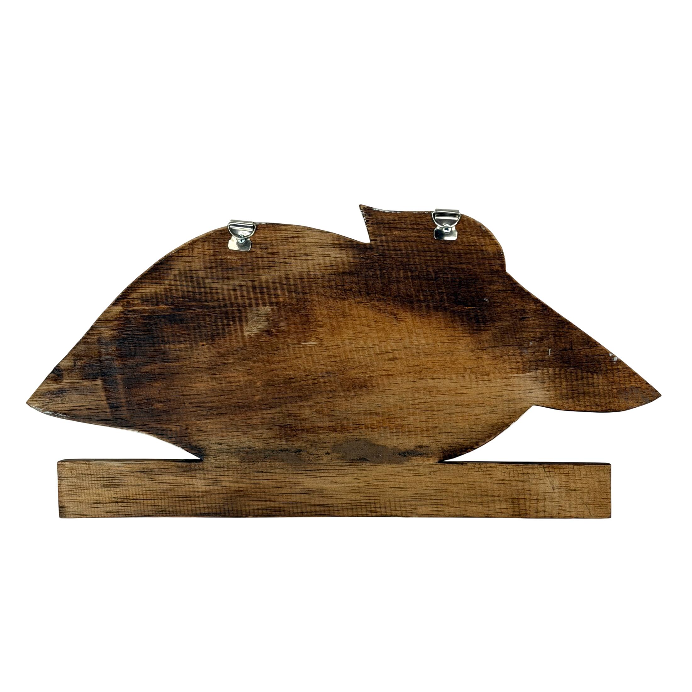 Alt View 2. Chesapeake Bay - Pelican Wall Hook Rack 3 Peg Weathered White Wood Coastal 15.75 Inch - White.