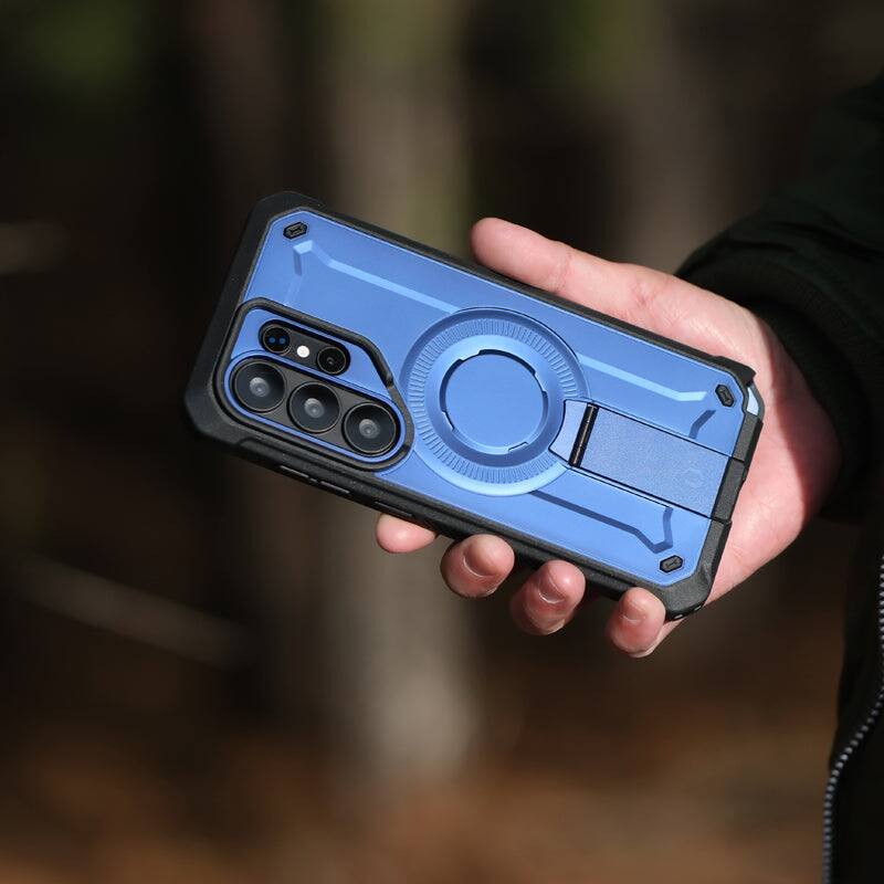 Alt View 4. SUPCASE - Unicorn Beetle Pro Mag MagSafe Case for Samsung Galaxy S26 Ultra – Full-Body Protection with Screen Protector - Dark Blue.