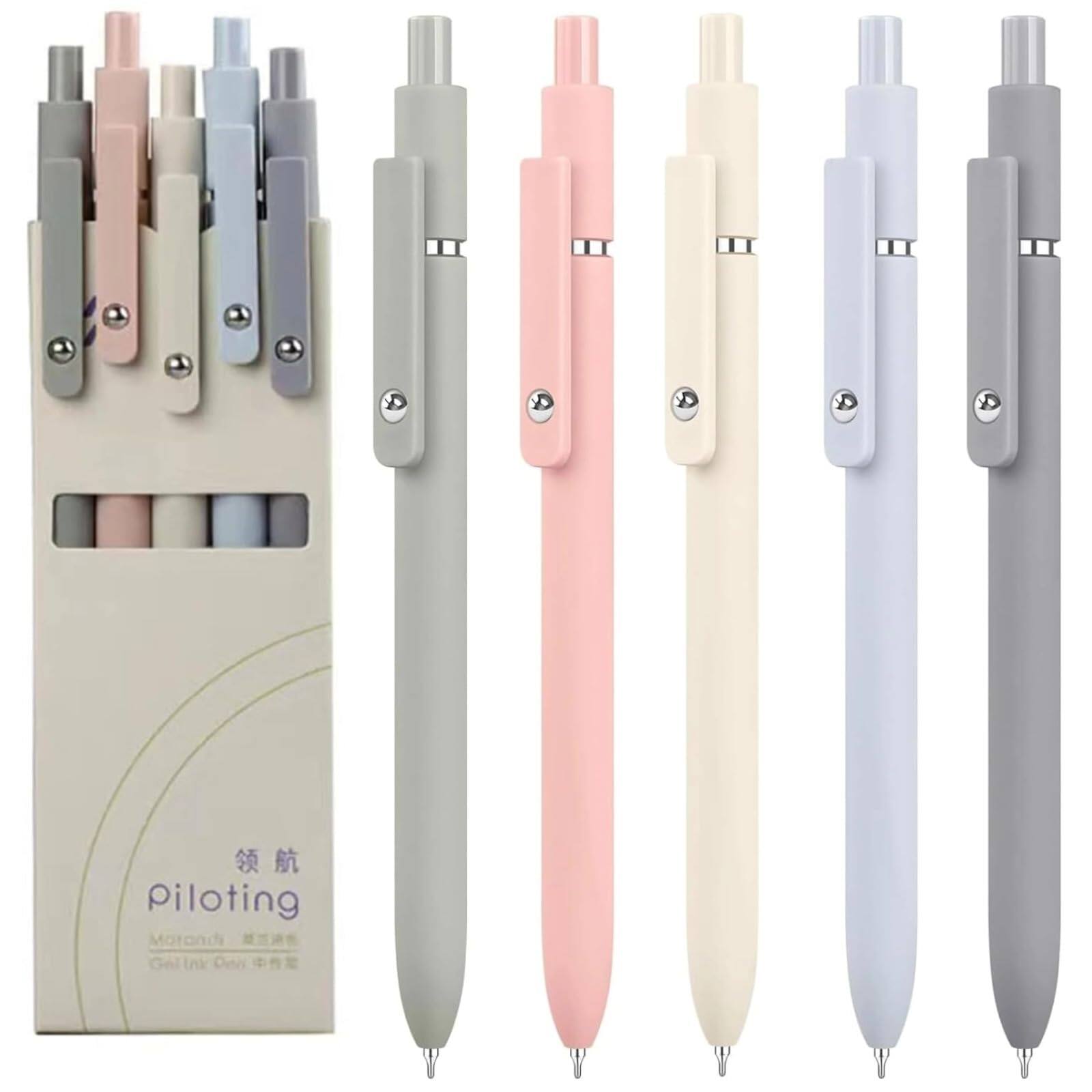 Paradigms Interiors - Pens For School Cool Stuff Aesthetic Pen Office College Supplies Teen Girl Gifts Trendy Gel Men Women Student