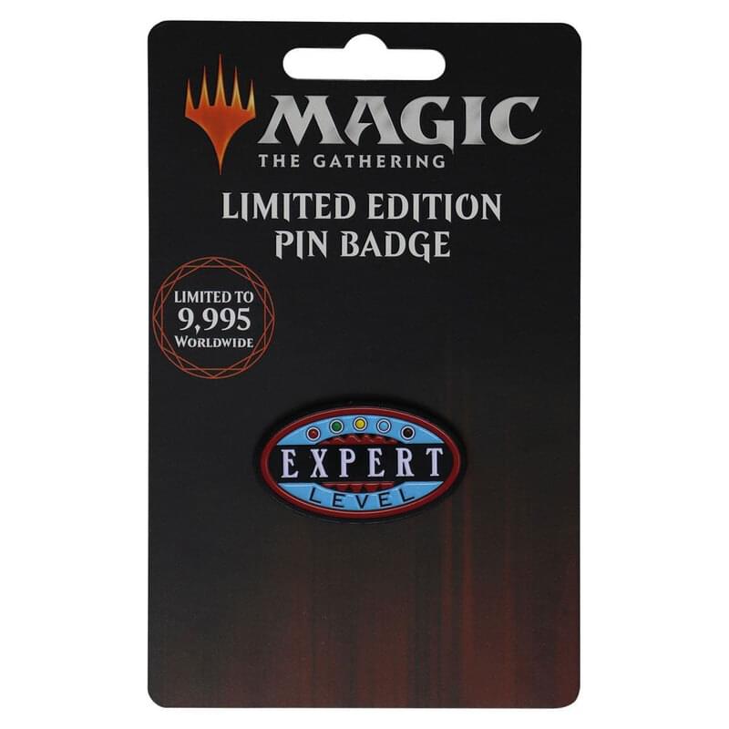 MAGIC THE GATHERING  
LIMITED EDITION PIN BADGE  

LIMITED TO 9,995 WORLDWIDE  

EXPERT LEVEL