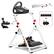 Front. GTPlayer - Sim Racing Wheel Stand Simulator Cockpit Wheel Stand,White - White.