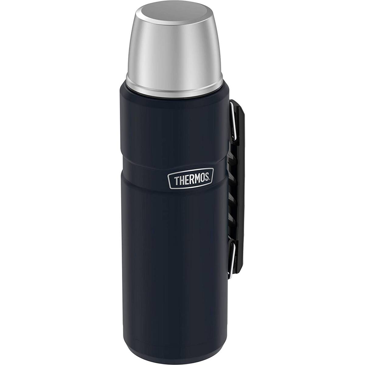 Alt View 1. Thermos - Stainless King Vacuum Insulated Stainless Steel Beverage Bottle 2L - Blue.