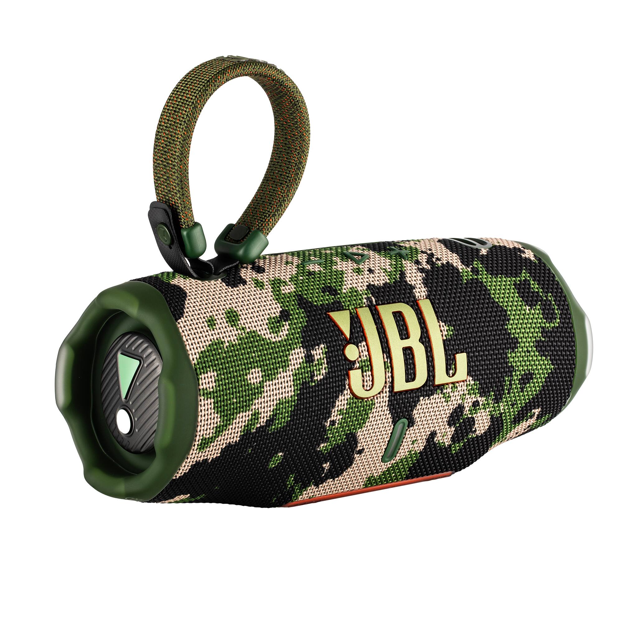 Alt View 1. JBL - JBL Charge 6 Portable Wireless Bluetooth Speaker with IP68 Waterproof (Squad) Case Bundle - Squad.