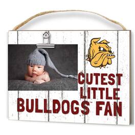Jardine - Minnesota Duluth Bulldogs 8'' x 10'' Cutest Little Fan Weathered Team Logo Clip Photo Frame - White