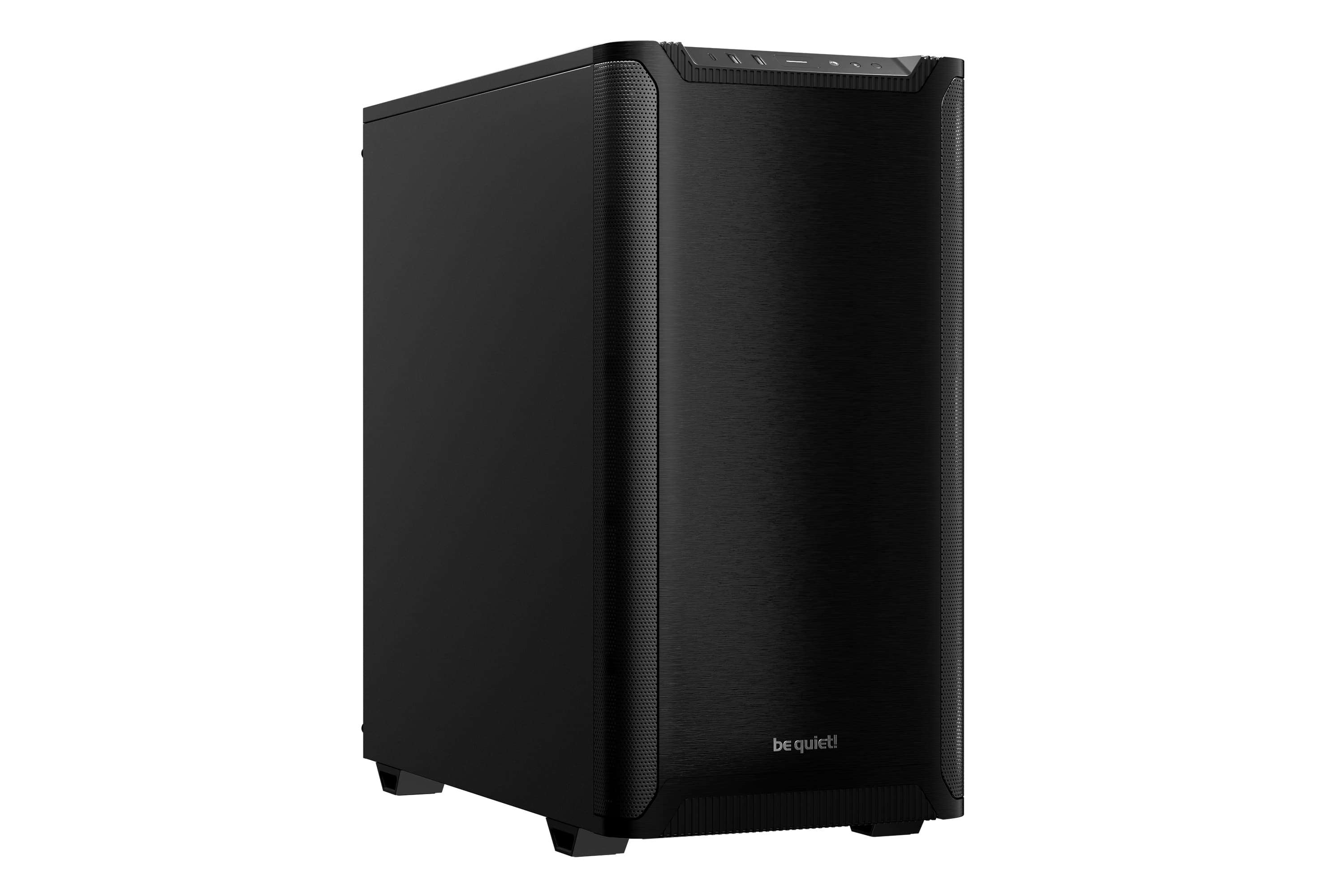 Front. be quiet! - PURE BASE 501 ATX Mid-Tower Case - Black.