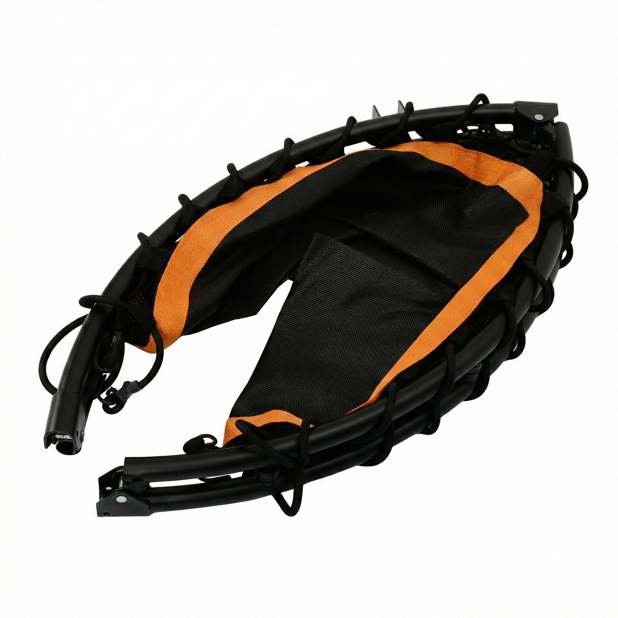 Alt View 3. Loheer - Foldable Mini Exercise Trampoline with Handlebar for Indoor and Outdoor Cardio Workout - Black.