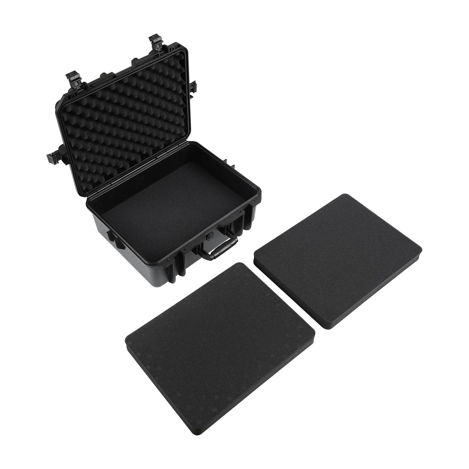 Alt View 2. Dexmalle - Dexmalle-Portable Weather Waterproof Protective Camera Case with Customizable Foam-Black.