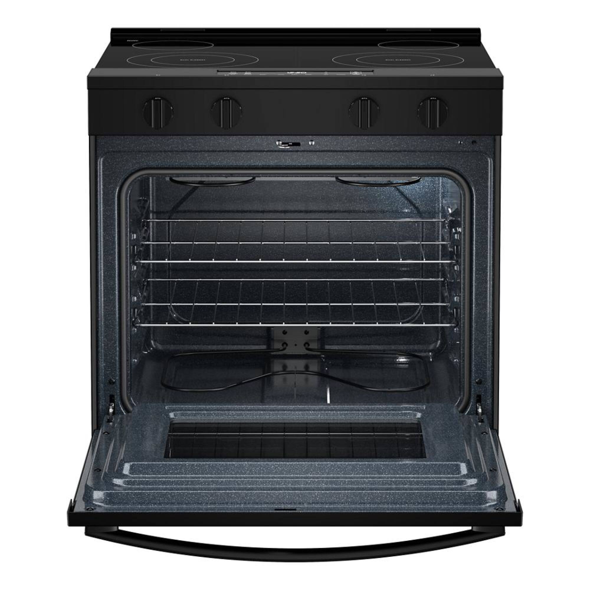 Alt View 1. Whirlpool - 5.3 Cu. Ft. Slide-In Electric Range with No Preheat and Slow Cook Modes - Black.