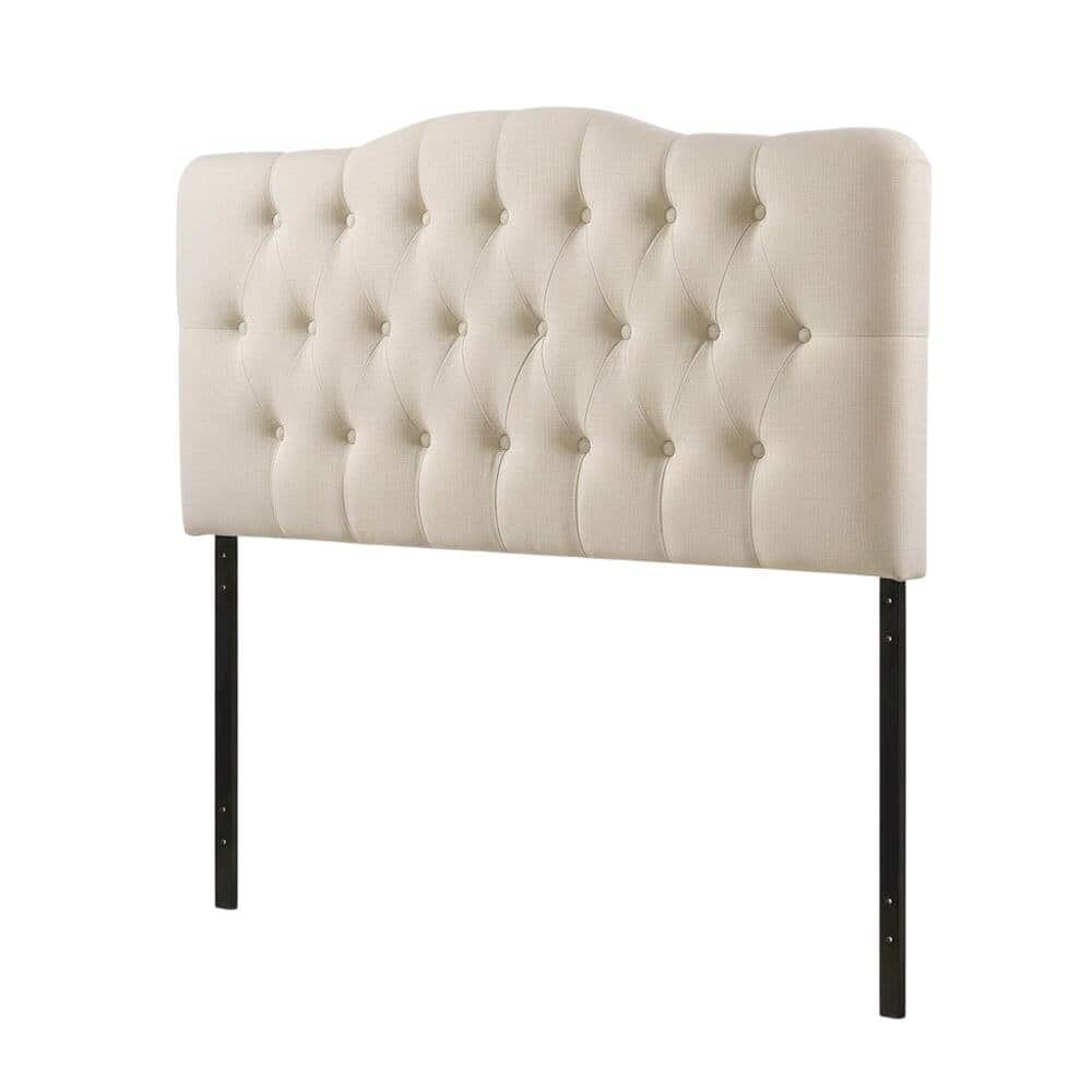FurniFact - Upholstered Vinyl Queen Headboard with Durable Padding and Sleek Design - White price history on PriceWatchPro