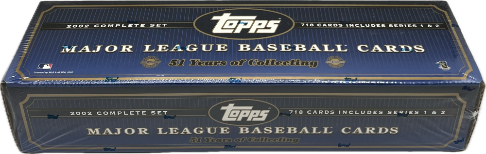2002 Topps Baseball HTA Factory Set