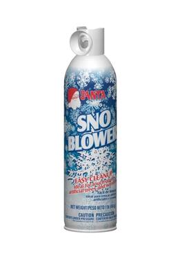 CC Christmas Decor - Santa Sno Blower Winter Christmas Snow Spray - 16 Ounces - White