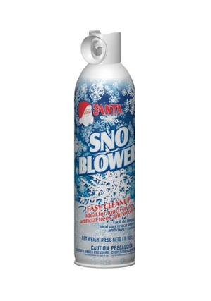SANTA SNO BLOWER
EASY CLEANUP
Ideal for touch-up of artificial trees and wreaths
Fácil de limpiar para retocar árboles y coronas artificiales
NET WEIGHT/PESO NETO 1 lb (154 g)
CAUTION PRECAUCIÓN
CONTENIDO BÁJO PRESIÓN