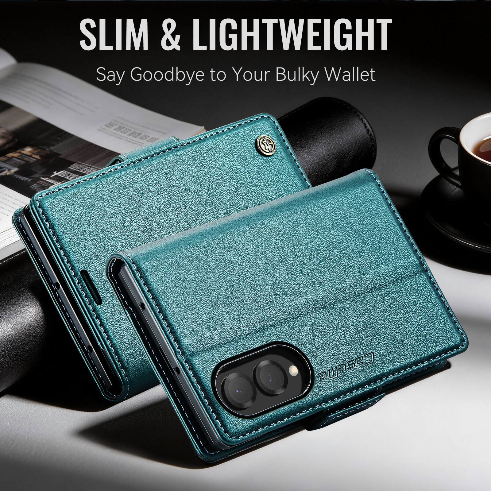 SLIM & LIGHTWEIGHT  
Say Goodbye to Your Bulky Wallet