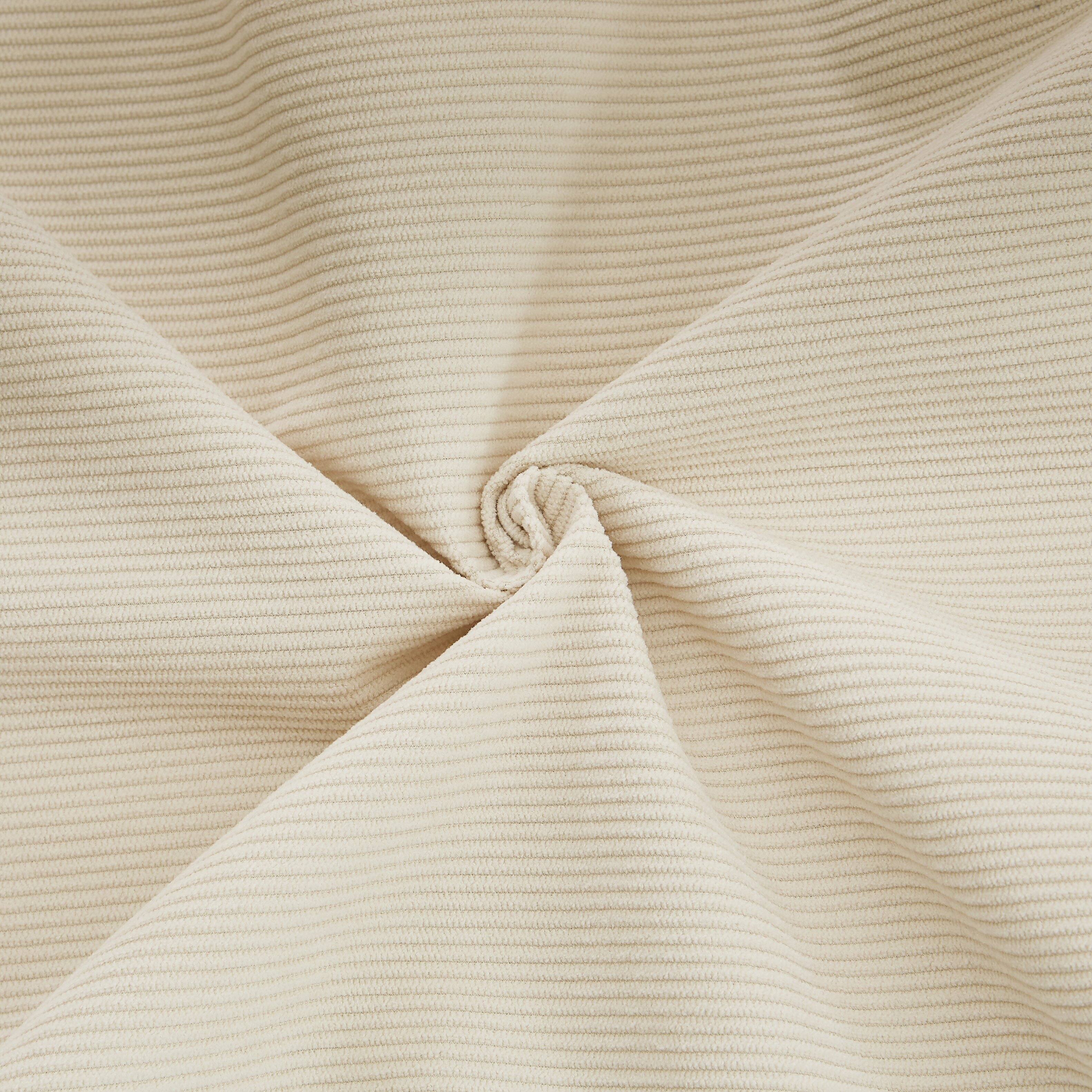 Alt View 1. Anysun - Anysun L-Shaped Design Right-Facing Modern Minimalist Corduroy High Raised Thickened Back Sofa - Beige.