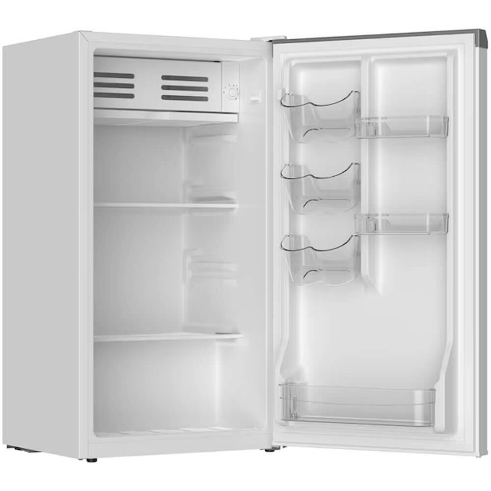 Alt View 2. Frigidaire - Frigidaire EFR395COTTON 3.2 Cu. Ft. White Compact Refrigerator - Black.