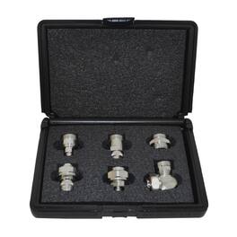 Bird - Electronics 7/16 DIN Precision RF Adapter Kit with Case