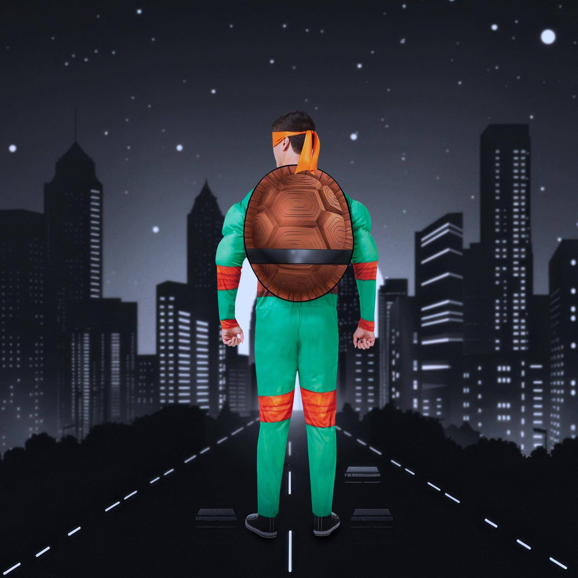 Alt View 2. InSpirit Designs - TMNT Michelangelo Movie Adult Costume | Large - Green.