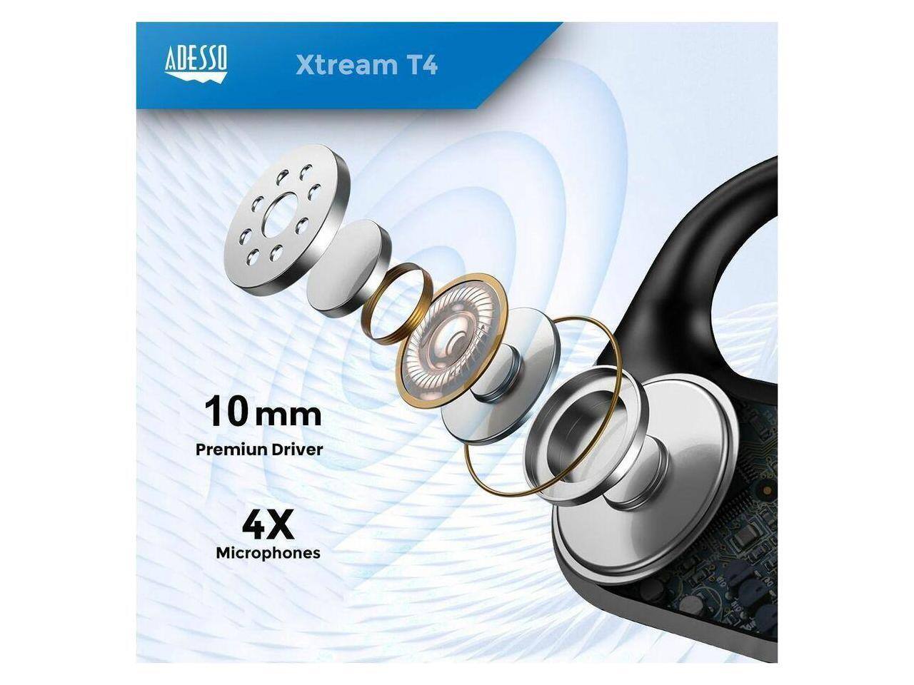 ADESSO Xtream T4

10 mm Premium Driver

4X Microphones