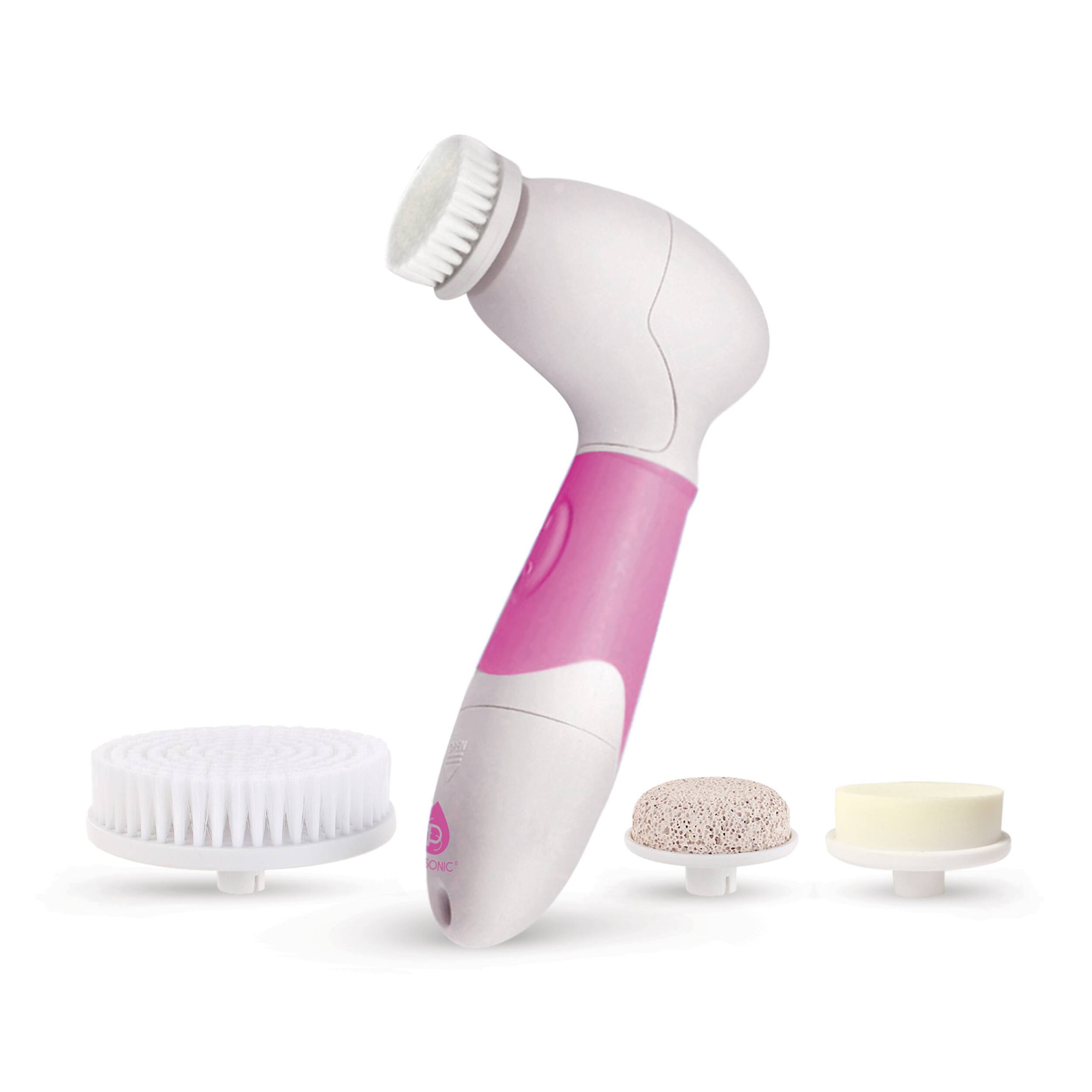 Alt View 6. Pursonic - Pursonic Waterproof Facial Cleansing Brush in Pink - Pink.
