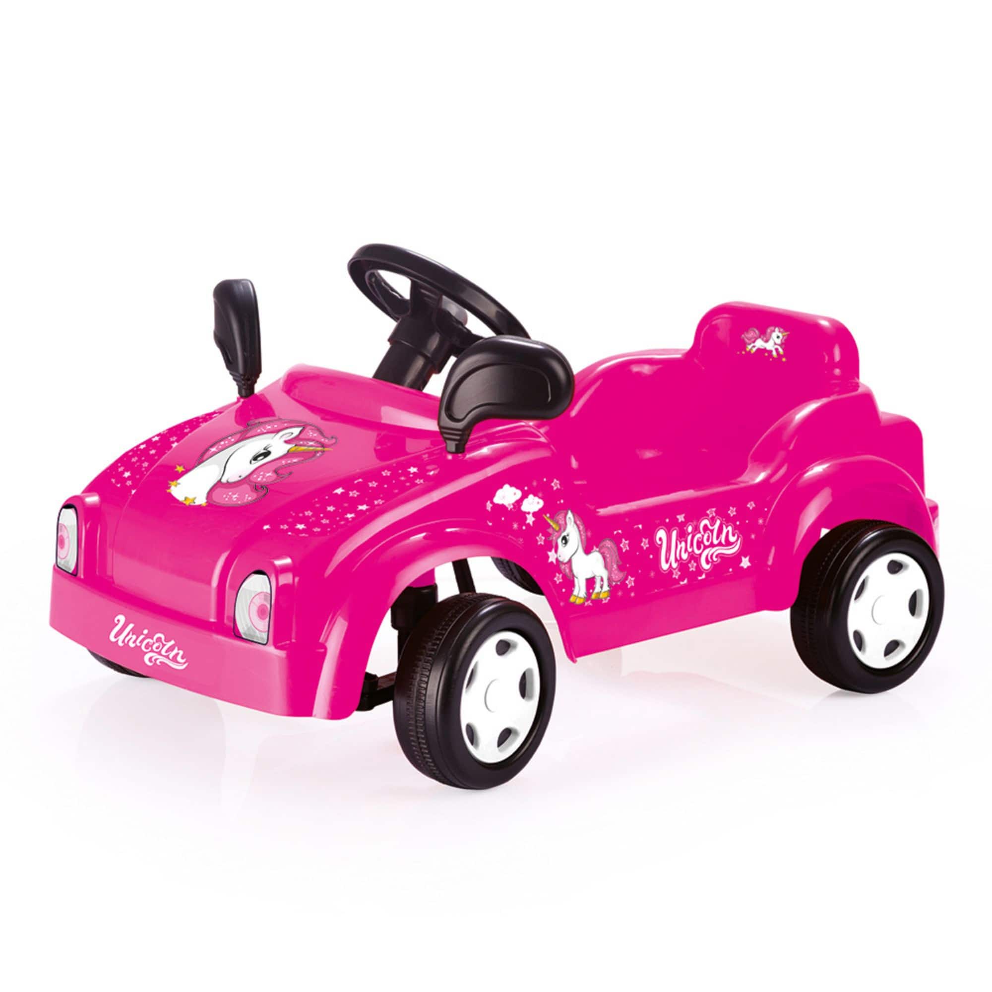 Dolu - Pedal-Powered Unicorn Ride-On Car, Kids & Toddler Toy Vehicle for Ages 3+ price history on PriceWatchPro