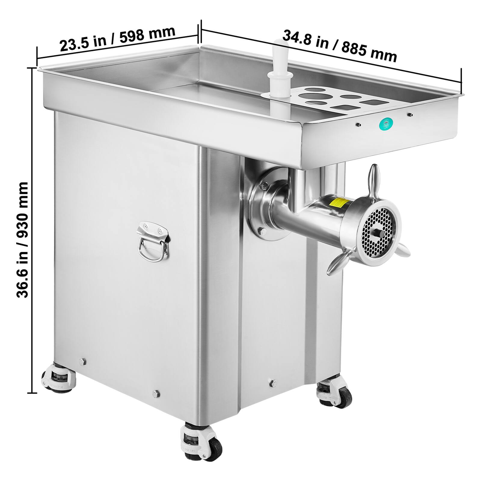 23.5 in / 598 mm
34.8 in / 885 mm
36.6 in / 930 mm