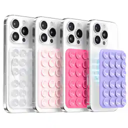 Clear & Light Pink & Hot Pink & Lavender