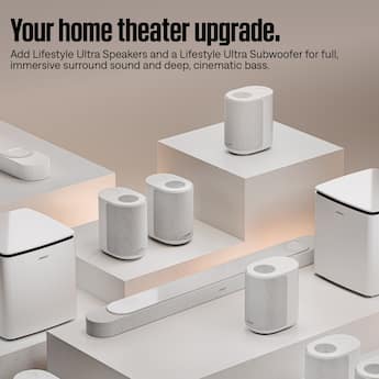 Bose Lifestyle Ultra 5.1.2 Soundbar with Dolby Atmos, TrueSpatial Bose Lifestyle Ultra 5.1.2 Soundbar with Dolby Atmos, TrueSpatial