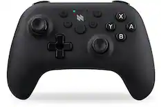 Front. NEXT - Wireless Rechargeable Pro Controller for Switch 2 & Switch - Midnight - Midnight.